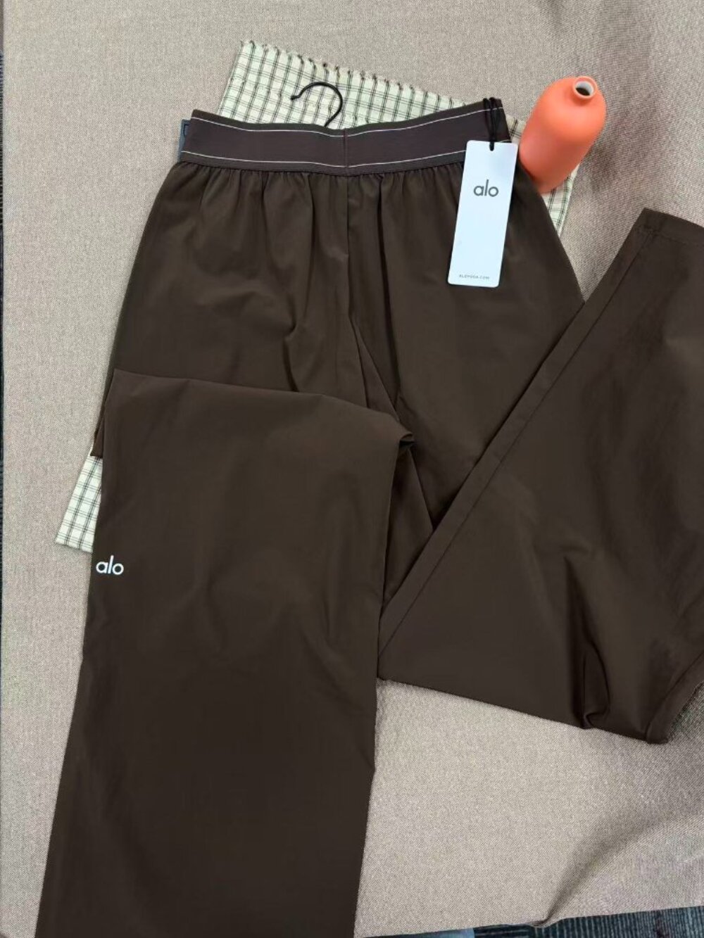 ☕🔥Alo Yoga Suit Up Trouser Coffee Brown (Regular Version) - Picture 9 of 12